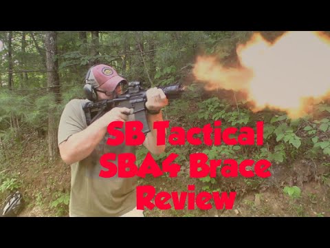 SB Tactical SBA4 Pistol Stabilizing Brace First Look