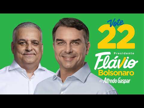 "Quero um Brasil novo já!" - Jingle de Flávio Bolsonaro (PL) | Presidente do Brasil