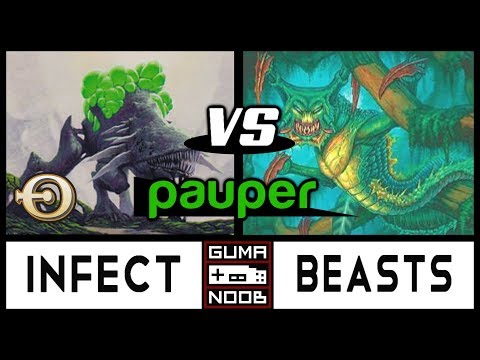 INFECT vs MONO GREEN BEASTS (Pauper)
