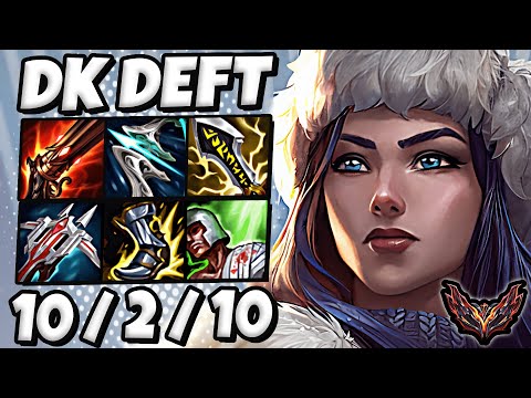 Caitlyn vs Zeri ADC [ DK Deft ] Patch 13.1 Korea Grandmaster ✅