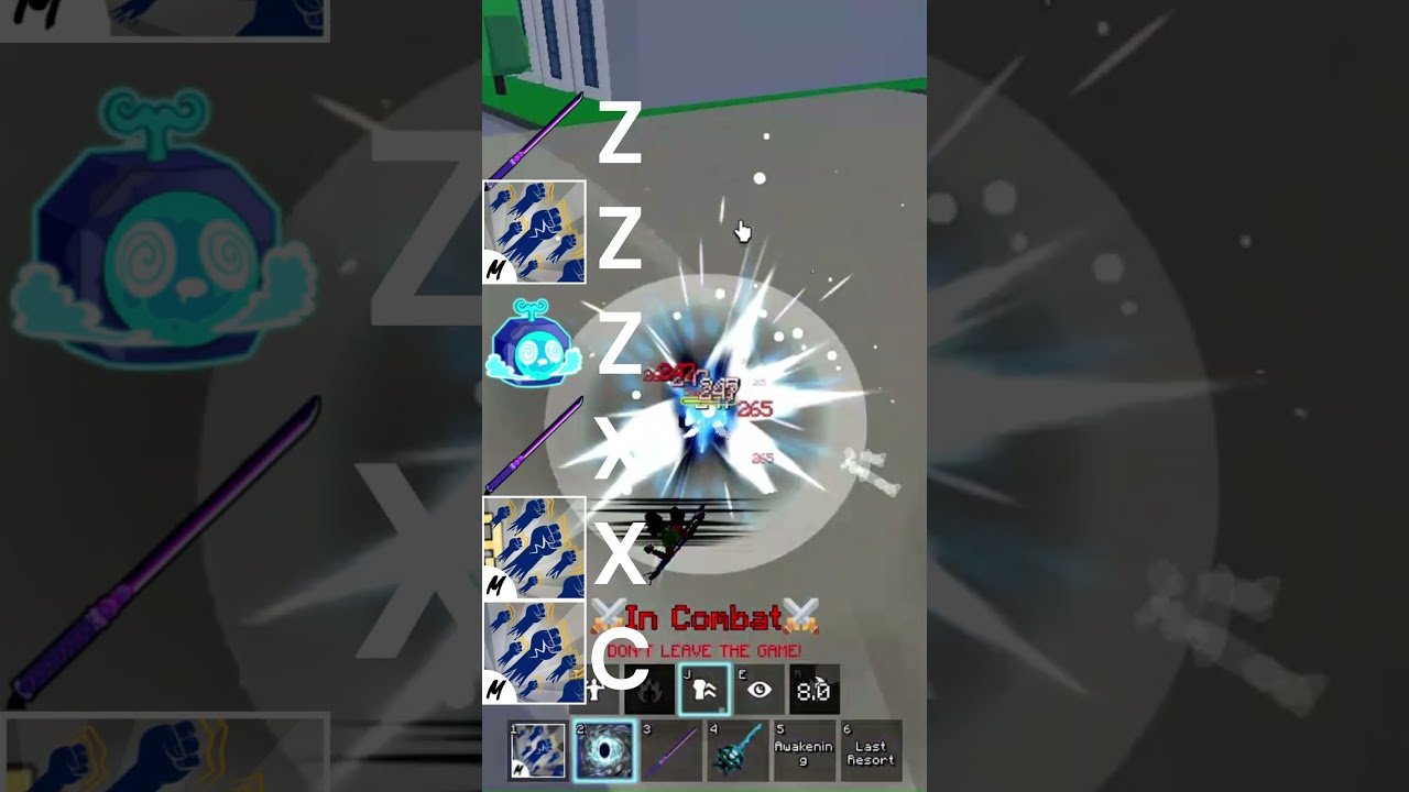 BEST GOD HUMAN + GRAVITY BLADE + PORTAL FRUIT COMBO IN ROBLOX BLOX FRUITS