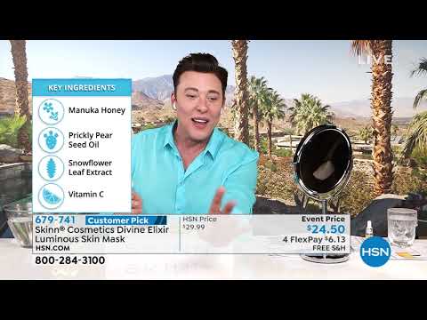 Skinn Cosmetics Divine Elixir Leuchtende Hautmaske