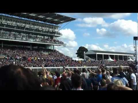 Frankel wins at York - 22.08.2012 (Finishing line only)