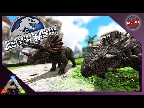 JURASSIC WORLD PETTING ZOO | ARK SURVIVAL EVOLVED [JURASSIC PARK MOD EP12]