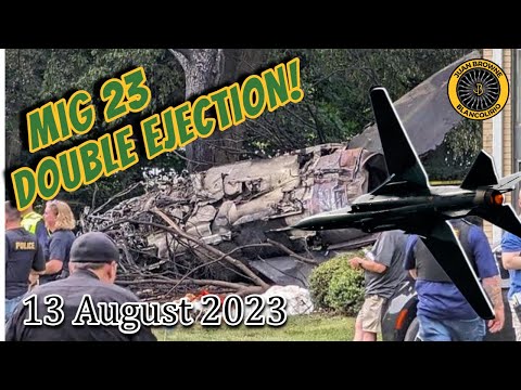 Mig 23 Ejection Thunder Over Michigan Airshow 13 Aug 2023