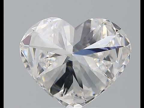 Melee Diamond and Heart 1.51 carat D-VVS2 Lab Grown Diamond