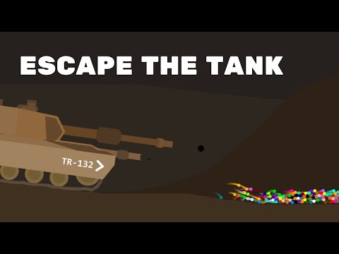 Algodoo Marble Race - Escape the Tank