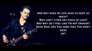 Hunter Hayes - Dear God (Lyrics)