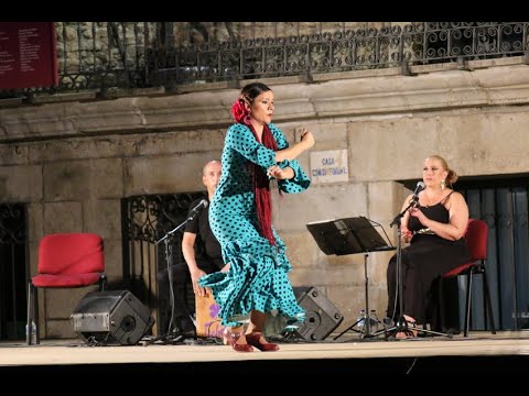 Actuación del grupo de flamenco Patio Chico en Vitigudino