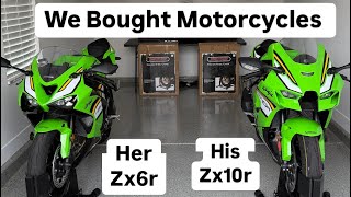 Download lagu Bought My Wife A 2025 Kawasaki ZX6R and Myself A ZX10R mp3