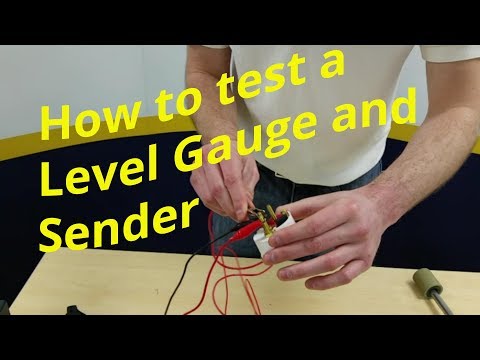 Testing marine level gauges and senders