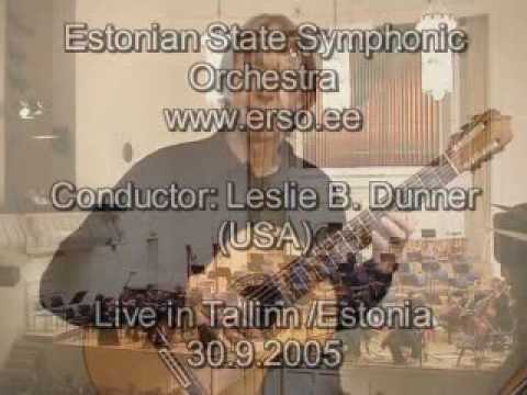 A. Vivaldi, Guitar Concerto in D, 2nd Mvt, Boris Björn Bagger Guitar Orchestra Gitarre