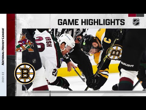 Coyotes @ Bruins 3/12 | NHL Highlights 2022