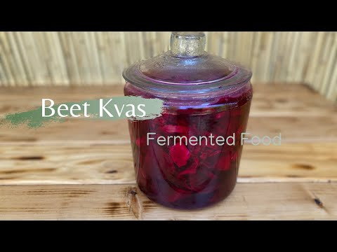 DIY Beet Kvas/How To Make Delicious Fermented Beets At Home!