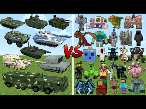 What Superb Warfare Vehicles can Beat the most Minecraft Bosses?