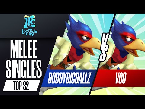 BobbyBigBallz vs Voo  - Top 32 Melee Singles - Low Tide City | Falco vs Falco