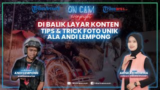 Di Balik Layar Konten Tips & Trick Foto Unik Ala Andi Lempong, Rela Terjun ke Sawah hingga Sungai