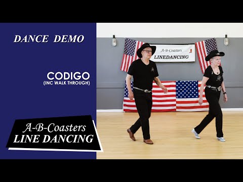 CODIGO - Line Dance Demo & Walk Through