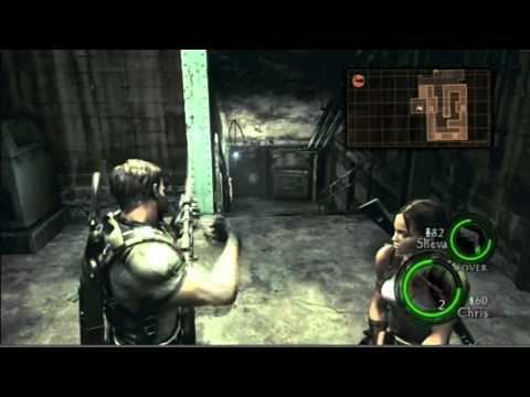RESIDENT EVIL 5 - Professional Walkthrough w/ Commentary - PART 19 - Chapter 3-2 (3/3)