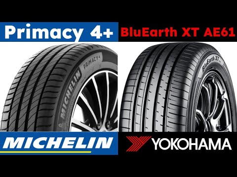 Michelin Primacy 4+ vs Yokohama BluEarth XT AE61