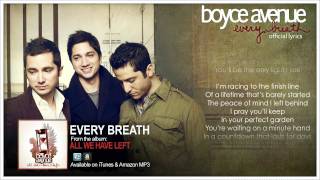 Boyce Avenue - Every Breath (Lyric Video)(Original Song) on Spotify &amp; Apple