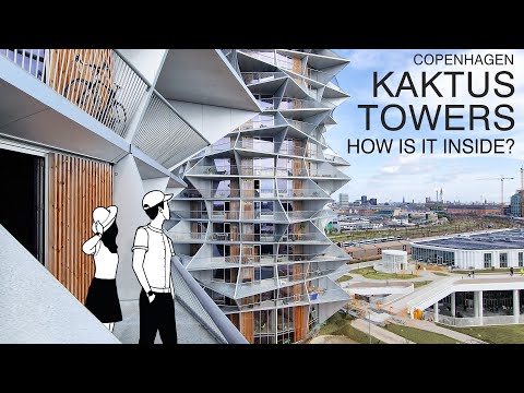 4K Kopenhagen 🇩🇰: Kaktus Towers – Co-living Von Innen
