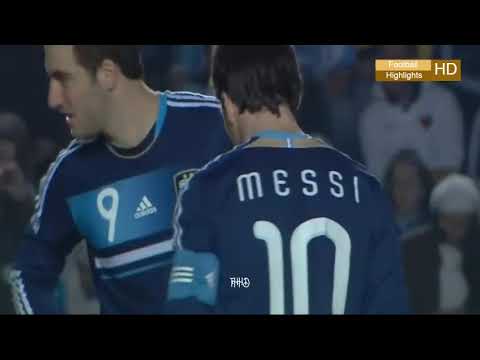 Lionel Messi vs Uruguay. Copa America 2011. English Commentary