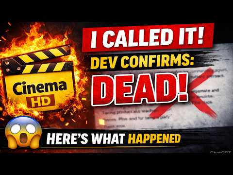 Cinema Hd Is Officially Dead Developer Ends Support