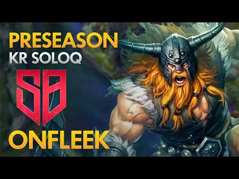Preseason: Sandbox Gaming - OnFleek Olaf Jungle - KDA 14/1/13
