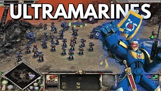 IT'S GREAT! Ultramarines vs Orks in ULTRA GRAPHICS | Warhammer 40K Dawn of War
