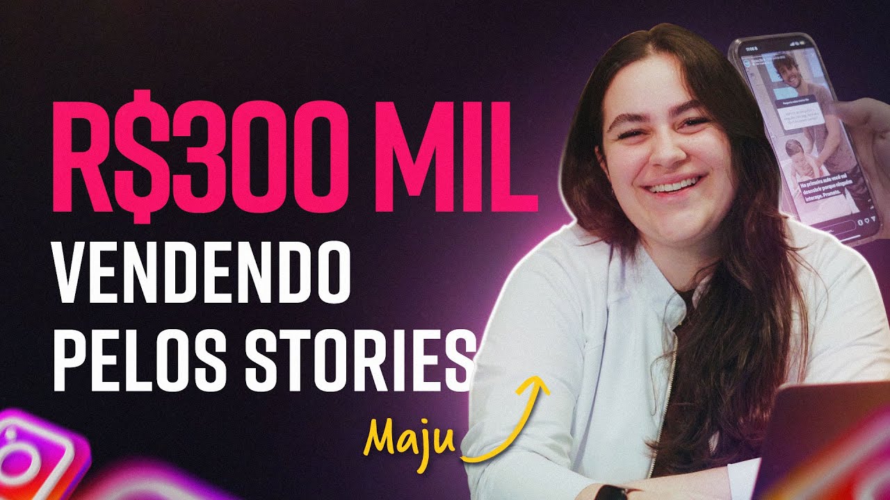 99% das VENDAS dela foram feitas nos STORIES DO INSTAGRAM