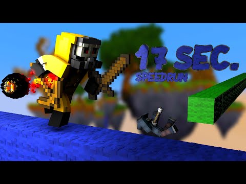 Bed destruction World Record | 17.39 Sec | Hypixel Bedwars