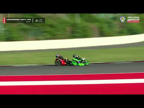 SEMPAT RED FLAG! | RACE 1 UNDERBONE 150cc U-25 PERTAMINA MANDALIKA RACING SERIES ROUND 2