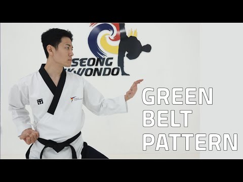 Green Belt Pattern by Taeseong Taekwondo