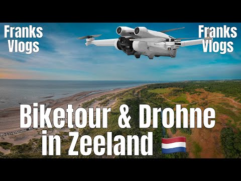 Biketour Zeeland 🇳🇱  Verse Meer mit DJI Mini 3 Pro und epischem Sonnenuntergang