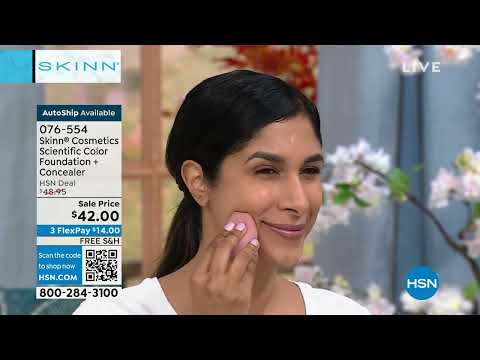 Skinn Cosmetics Scientific Color Foundation + Concealer