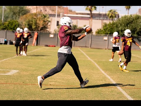 ASU Football's Oct. 22nd Practice Footage