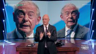 Crozza "Secondo la fisica quantistica non esiste una realtà universale, lo dice Rovelli"