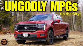 🚨 Ford F-150 PowerBoost Hybrid REAL MPG Test | Ungodly Efficient in the City?