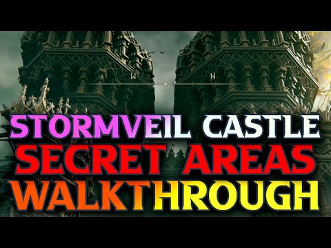 COMPLETE Elden Ring Stormveil Castle Walkthrough Part 4 - SECRETS OF STORMVEIL REVEALED