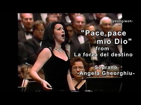 Angela Gheorghiu."Pace, pace mio Dio" from La forza del destino (SD)