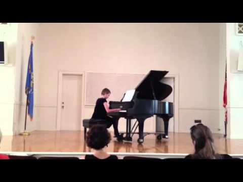 Regan's piano recital