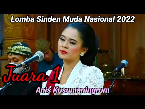 Suara merdu juara 1, Lomba Sinden Muda Nasional 2022