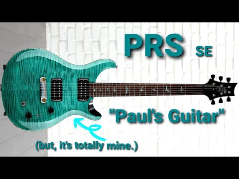Обзор электрогитары PRS SE Paul's Guitar Aqua