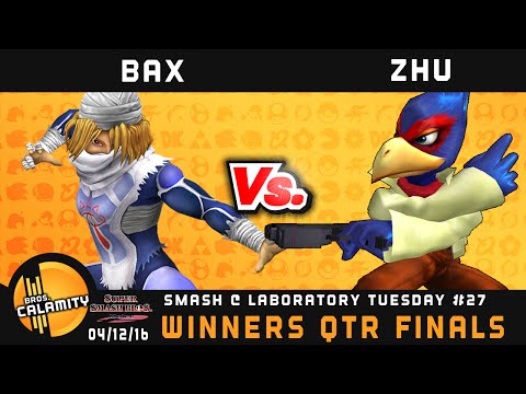 S@LT #27 | Bax (Sheik) vs SP Zhu (Falco) - Winners Qtr Finals - SSBM
