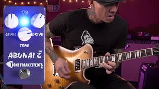 Video thumbnail for Tone Freak ABUNAI 2 Overdrive Pedal by R.J. Ronquillo