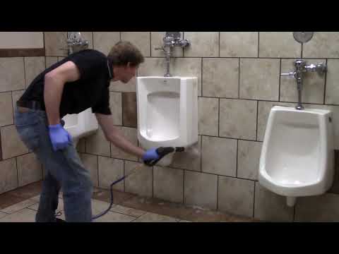 EDIC 2700RC-CK CR2 Restroom Cleaning Step 2 - Pre-Spray  Video