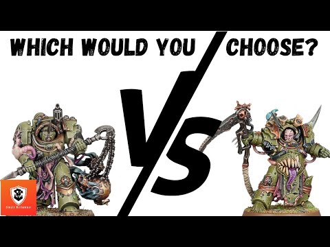 Blightlord vs Deathshroud Terminators