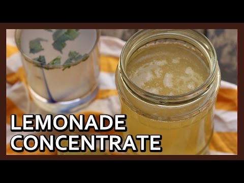 Lemon Squash (Without Preservatives) | Lemon Syrup at home | Limbu Sharbat Recipe