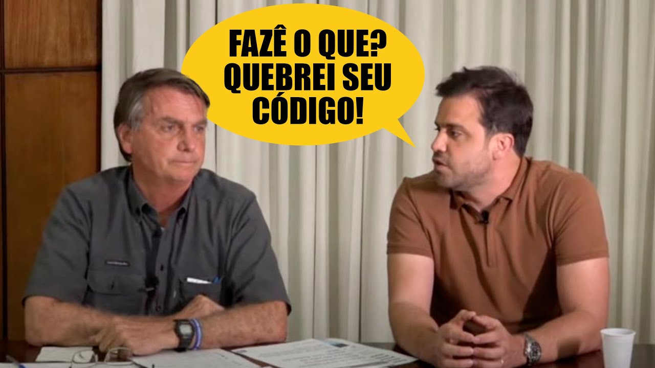 BOLSONARO DESCOBRE QUE É SUBSTITUÍVEL
